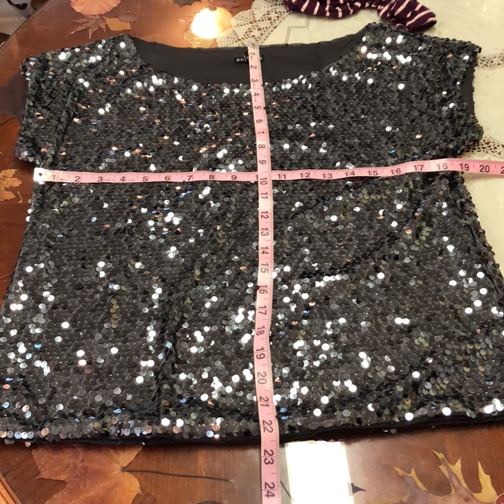 Express sequin blouse - Picture 5 of 7